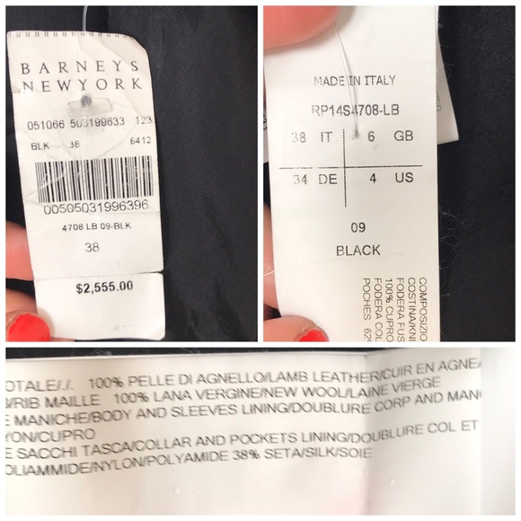 Rick Owens Classic biker jacket leather moto Babel - Picture 8 of 8